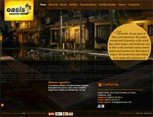 Tablet Screenshot of oasiscountryresort.com